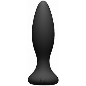 Doc Johson - Vibe Beginner Vibrerende Buttplug - Zwart