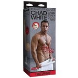 Chad White 8.5 Inch ULTRASKYN Cock - Vanilla