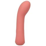 Doc Johnson - Zen - Rechargeable Silicone G-Spot Vibe - Coral