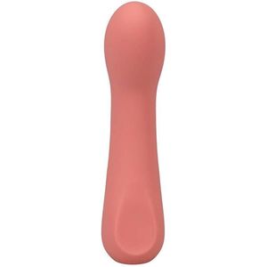 Doc Johnson - Zen - Rechargeable Silicone G-Spot Vibe - Coral