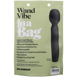Wand Vibrator Zwart - Doc Johnson