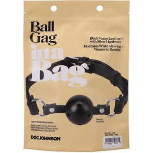 Doc Johnson Ball Gag - zwart
