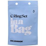 Doc Johnson C-Ringset black