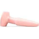 Doc Johnson - kleine Classic Buttplug Smooth - Huidskleur