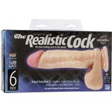 Doc Johnson Realistic Cocks realistische dildo The Realistic Cock beige - 19,81 cm
