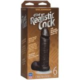 The Realistic Cock - Vac-U-Lock Suction Cup - 6 Inch - Black