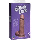 Realistic Cocks -  6 Inch - Mullato