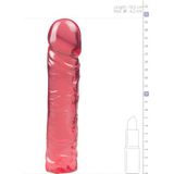 Crystal Jellies - 8 Inch Classic Dong - Pink