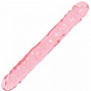 Double Dong 12" Pink Jelly (29x4cm)