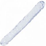 Jr. Double Dong Clear Jellie 12inch (30x4.25cm)