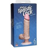 The Realistic Cock - MS - Vibrating 6 Inch - Skin