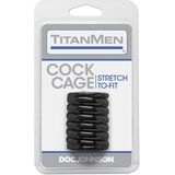 TitanMen - Stretch Cock Cage Black