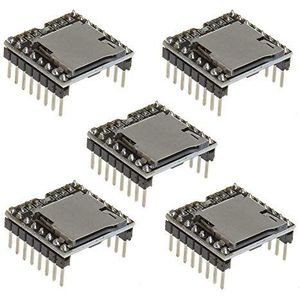 DFRobot - DFPlayer Mini - MP3-speler - Ondersteunt MP3/WAV/WMA - TF-kaart