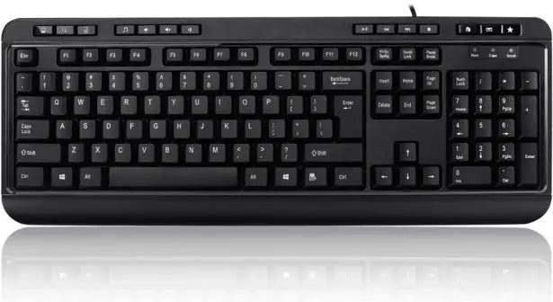Adesso - AKB-132HB - Multimedia Toetsenbord - Zwart - QWERTY Layout - 3 USB-Poorten