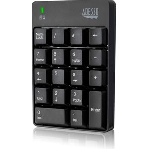 Numeriekt toetsenbord - numpad toetsenbord - USB hub - 18 toetsen - 10 meter bereik - 3.25 x 5 x 0.7 cm