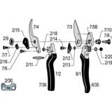 Felco 8 Snoeischaar - Voor grote handen - Max. knipdiameter 25 mm - Lengte 210 mm