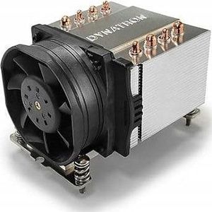 Inter-Tech A-47 - Koeler voor processor - 2U Server - voor AMD AM5, AM4 - zilver