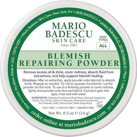 Mario Badescu - Blemish Repairing Powder - 14 g - Poeder voor Matte Huid
