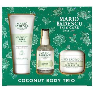 Mario Badescu - Coconut Body Trio - Giftset - 3 Producten - Kokosnoot
