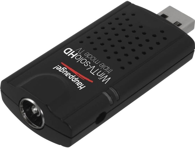 Hauppauge - WinTV-Solo HD - TV-stick - Zwart - Inclusief DVB-T Antenne