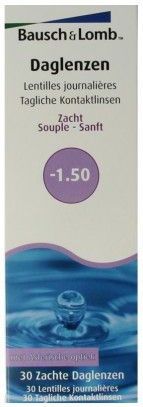 -1.50 - SofLens® Daily Disposable - 30 pack - Daglenzen - BC 8.60 - Contactlenzen