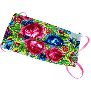 I Want You Naked - Masks Russian Flowers - Mond- en Neusbescherming - 1 Stk.