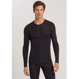 Hanro Shirt 'Woolen Silk'  zwart