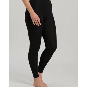 Hanro - Leggings - Zwart - Wol - High Waist