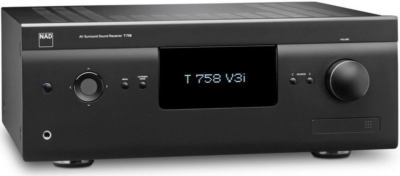 NAD - T758 V3i - Surround Sound Receiver - 4K UltraHD - Wifi Bluetooth