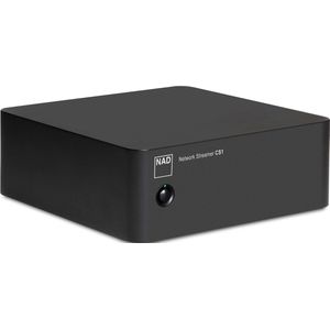 NAD - CS1 - Mediaspeler - Zwart - Compact ontwerp - Ingebouwde Bluetooth
