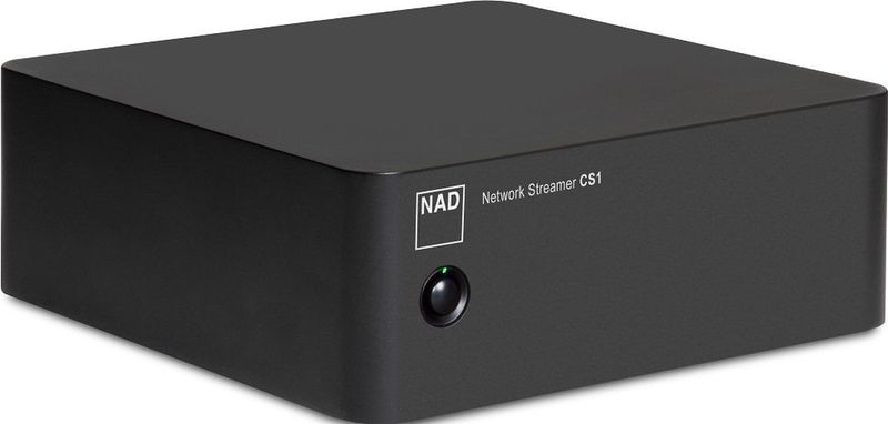 NAD - CS1 - Mediaspeler - Zwart - Compact ontwerp - Ingebouwde Bluetooth