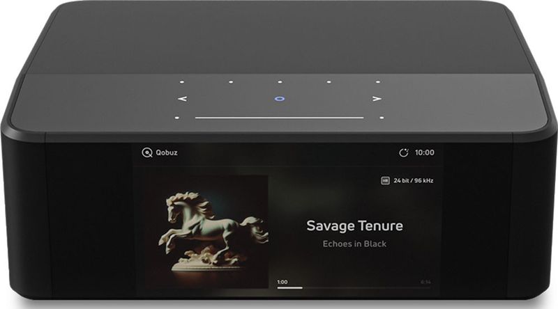 Bluesound - NODE ICON - Audio Streamer - Zwart - Aluminium