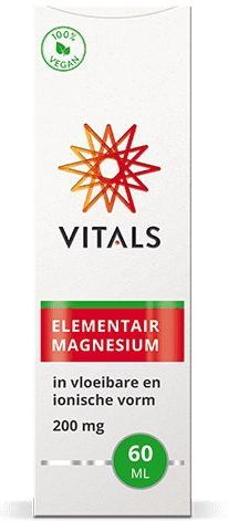 Vitals - Elementair Magnesium - 60 ml - ionische vorm