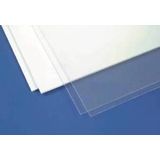 evergreen 9015 witte polystyreenplaat, 150 x 300 x 0,38 mm, 3 stuks