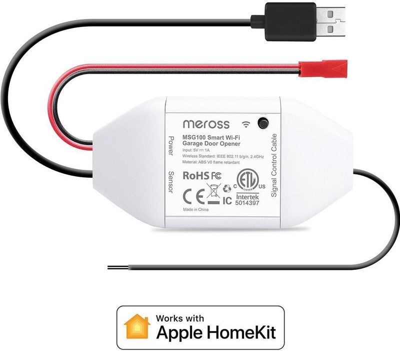 Meross Smart Garage Door Opener MSG100HK