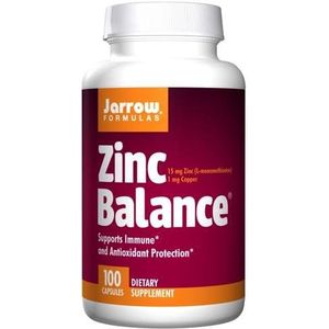 Zinc Balance 15mg 100 capsules | Jarrow Formulas