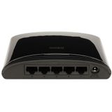 D-Link DES-1005D Unmanaged Fast Ethernet (10/100) Zwart