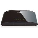 D-Link DES-1005D Unmanaged Fast Ethernet (10/100) Zwart