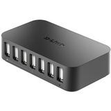 D-Link DUB-H7 USB 2.0 Type-B 480 Mbit/s Zwart