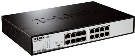 D-Link - DGS-1016D - Switch - Gigabit - 16 Poorten - Unmanaged