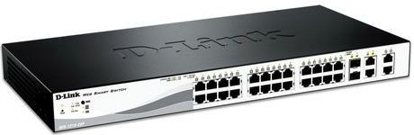 D-link - DES-1210-28P - Netwerk Switch - 24-poorts - Poe - EU Stekker