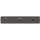 D-Link - DGS-1008P - 8 Poorts Desktop Switch - Zwart - PoE