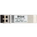 D-link - Dem-431xt - Transceiver - SFP+ - 10 Gigabit Ethernet - Glasvezel