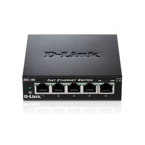 D-Link DES-105 Unmanaged L2 Zwart