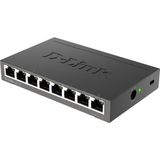 D-link - Dgs-108 - Switch - Gigabit Ethernet - 8 Poorten - Plug & Play
