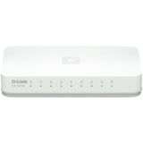 D-Link GO-SW-8E/E netwerk-switch Unmanaged Fast Ethernet (10/100) Wit