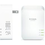 D-Link DHP-601AV HomePlug AV2 1000 HD, 2 adapters – ideaal voor het genieten van de multi-tv-service thuis, wit