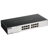 D-Link GO-SW-16G - Unmanaged Netwerkswitch - 16 Poorten
