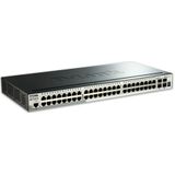 D-Link DGS-1510-52X netwerk-switch Managed L3 Gigabit Ethernet (10/100/1000) 1U Zwart