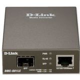 D-link - DMC-G01LC - Mediaconverter - Zwart - Glasvezel
